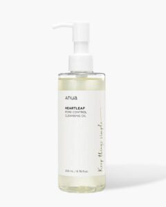 Anua- Heartleaf Pore Control Cleansing Oil 200ml- hydrates skin